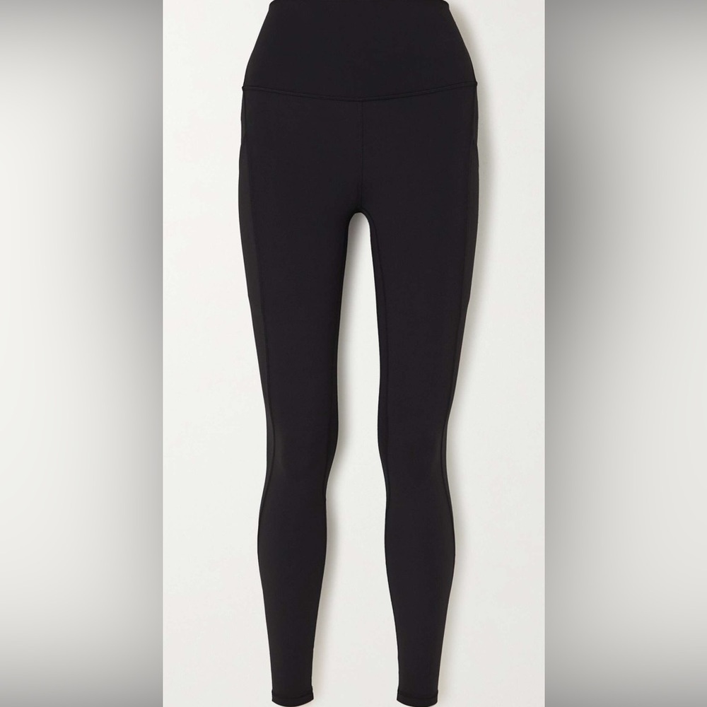 NWT Black Lululemon Athletic pant 25” *pockets Sz:6